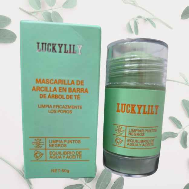 Mascarilla Detox LuckyLily™ – Arcilla & Té Verde