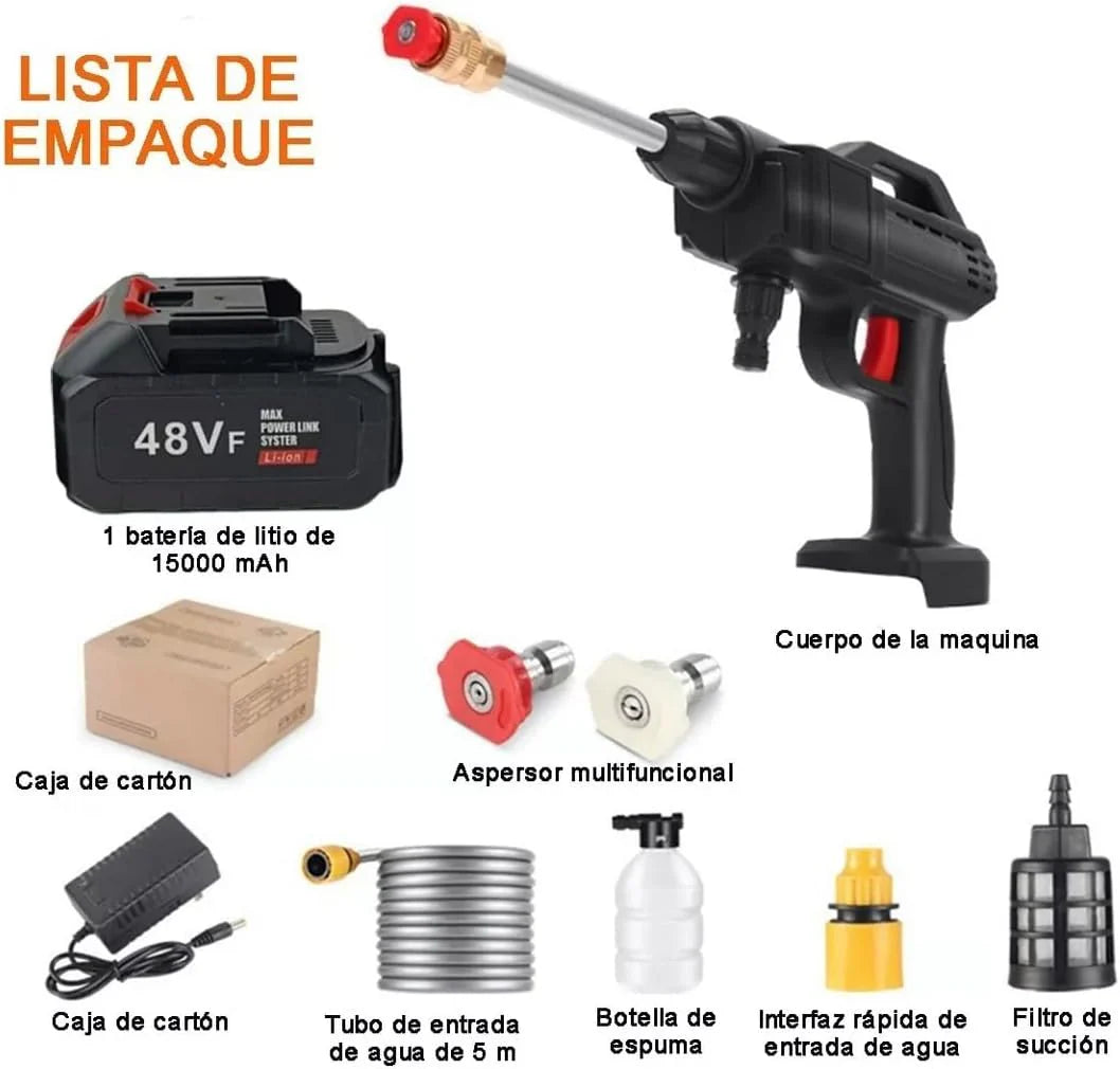 HydroWash Pro™ - Hidrolavadora portatil