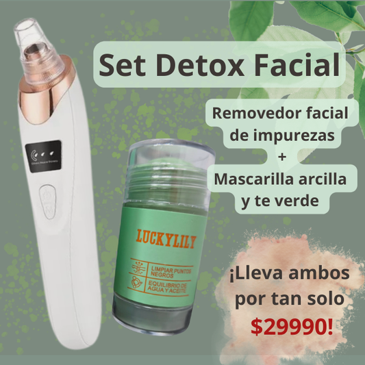 Mascarilla Detox LuckyLily™ – Arcilla & Té Verde